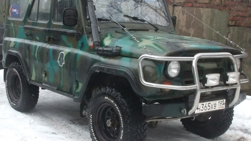 Переделка бампера — УАЗ 31519, 2,4 л, 1998 года | тюнинг | DRIVE2