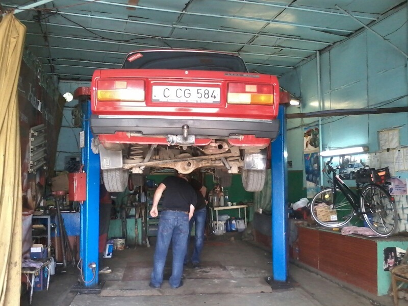 Cмена рулевой колонки. — Lada 2107, 1,5 л, 1982 года | визит на сервис ...