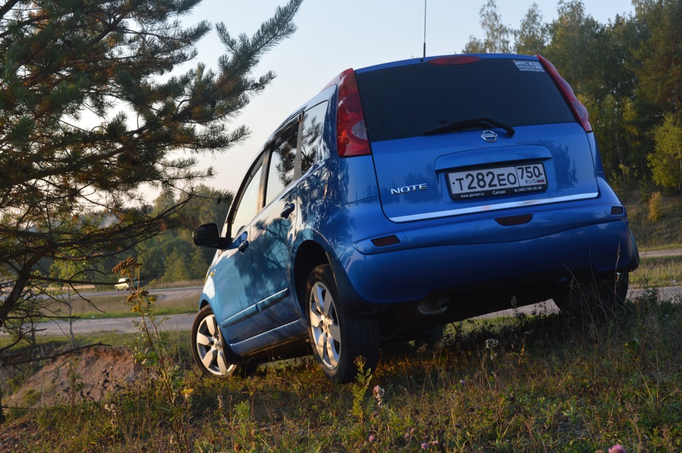 Фары пожелтели — Nissan Note (1G), 1,6 л, 2008 года | стайлинг | DRIVE2