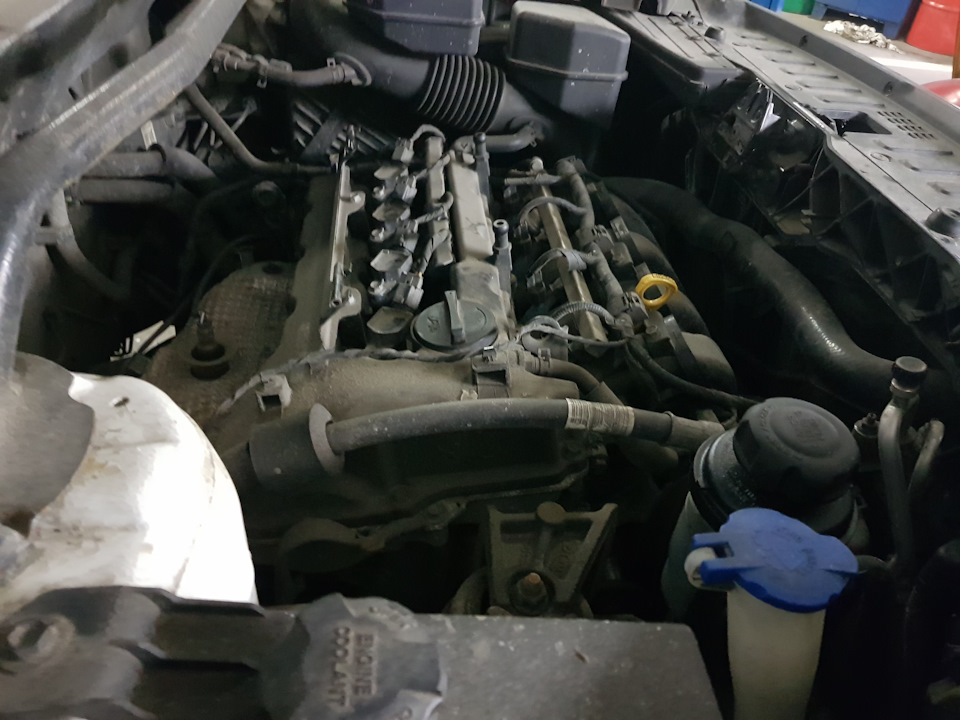 Новые свечи на месте… — KIA Sorento (2G)