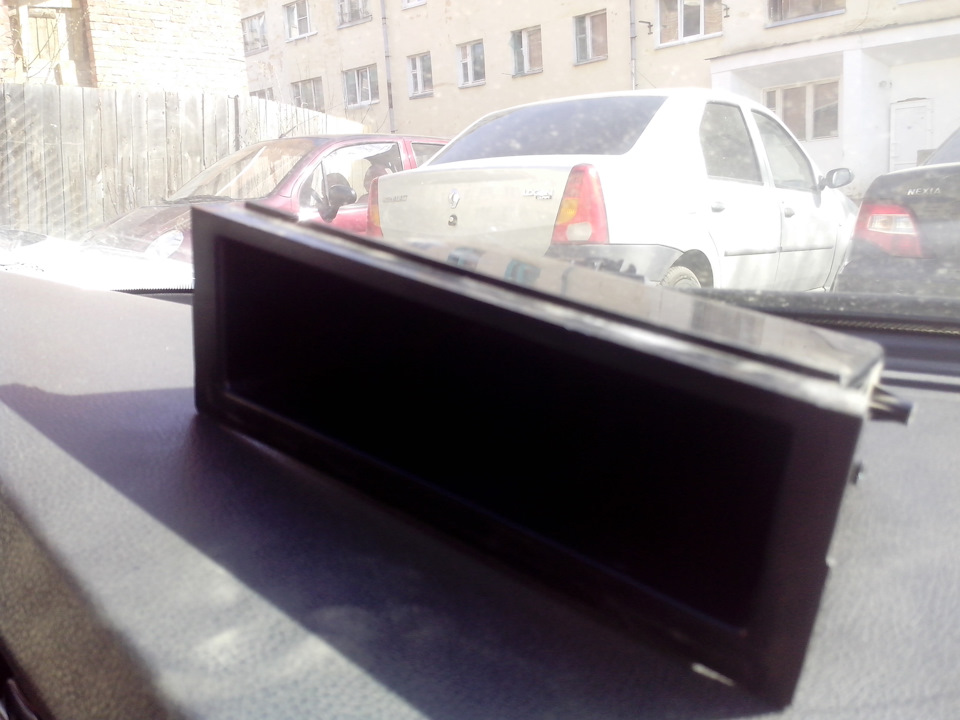 кармашек под магнитолу. — Daewoo Nexia (N150), 1,6 л, 2011 года ...