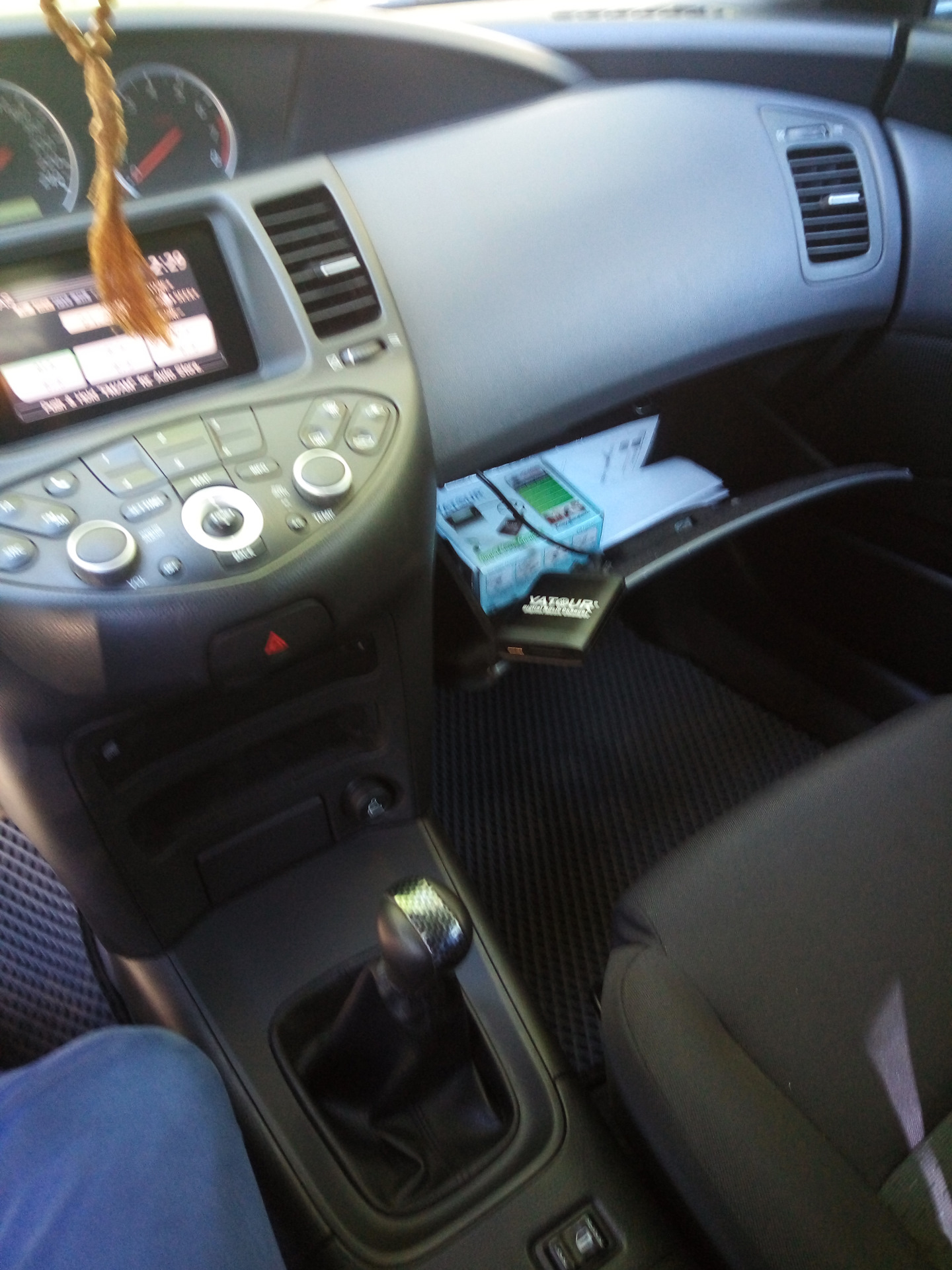 Yatour — Nissan Primera (P12), 1,6 л, 2004 года | автозвук | DRIVE2