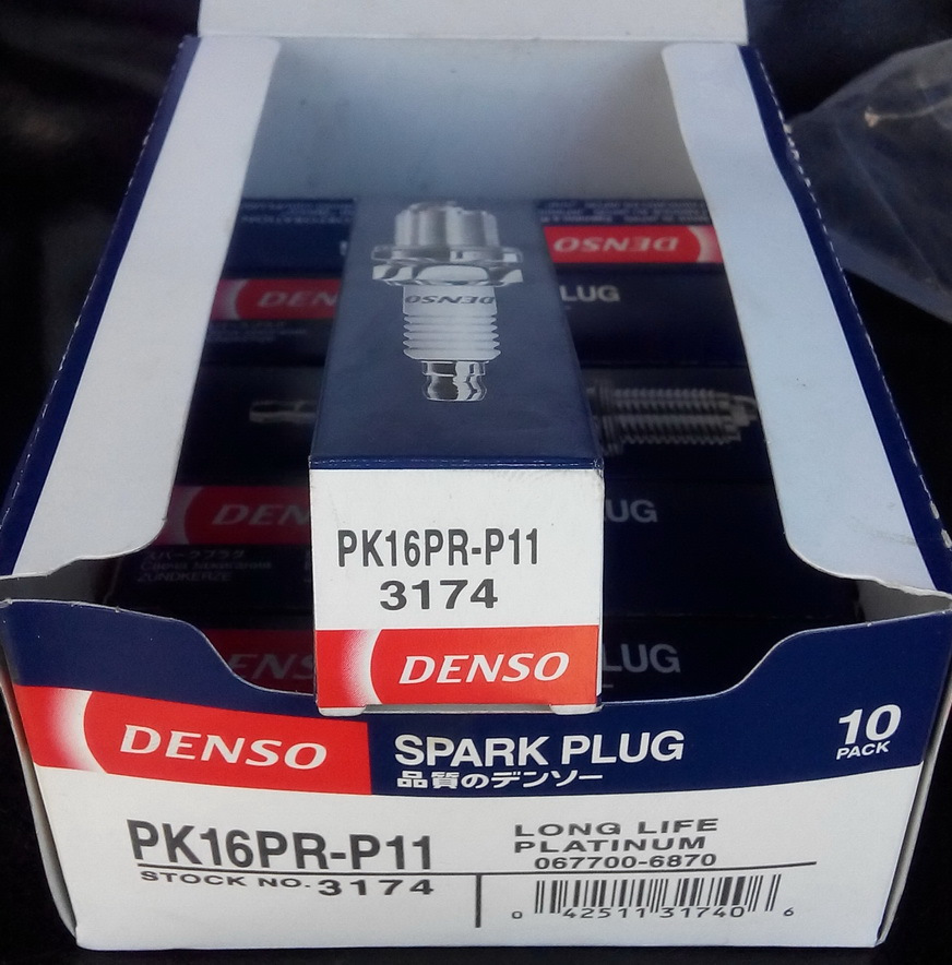 PK16PRP11 Свеча (platinum) pk16pr-p11 DENSO | Запчасти на DRIVE2