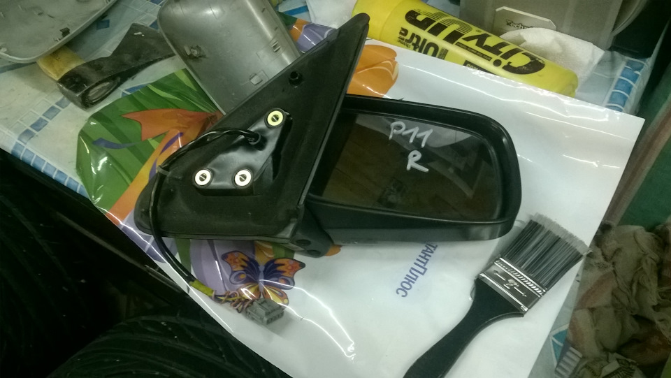 Замена зеркала или как не нужно заезжать в гараж))) — Nissan Primera ...