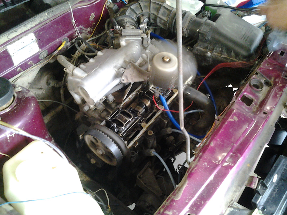 Регулировка клапанов — LADA 21099, 1,5 л., 1999 года | визит на сервис ...