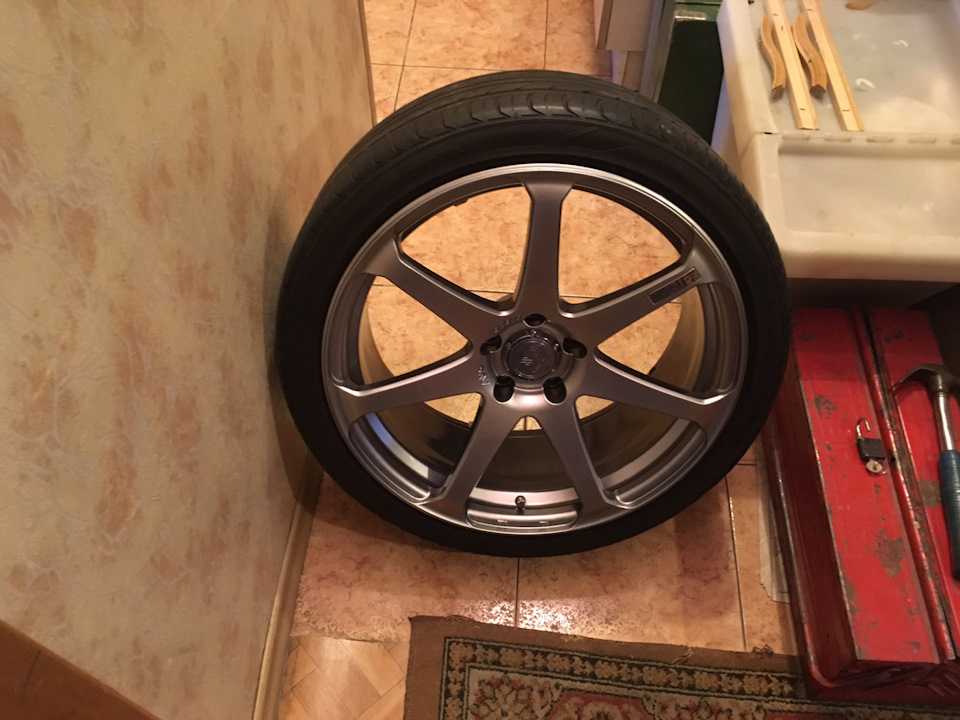 Вес avs f7 с резиной 245/35/19 — Skoda Octavia Scout A5 Mk2, 1,8 л ...