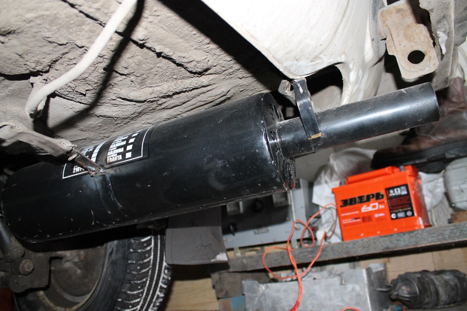 Фото выхлоп Stinger часть1 + аккум + клеммы — LADA 21043, 1,8 л., 1997 ...