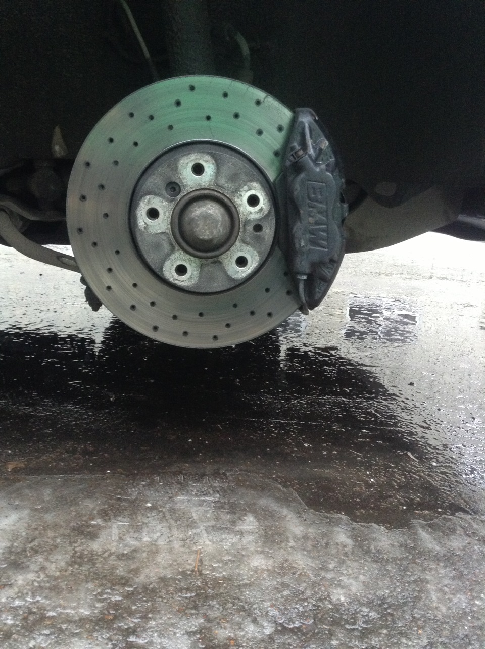 Тормозные диски составные плавающие Zimmermann Formula Z 324 мм — BMW 5 ...