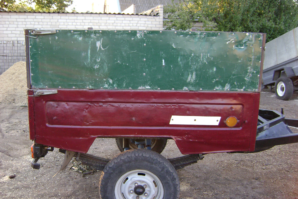 Прицеп "Зубрёнок".Испытания после ремонта. — Сообщество «Прицепы» на DRIVE2