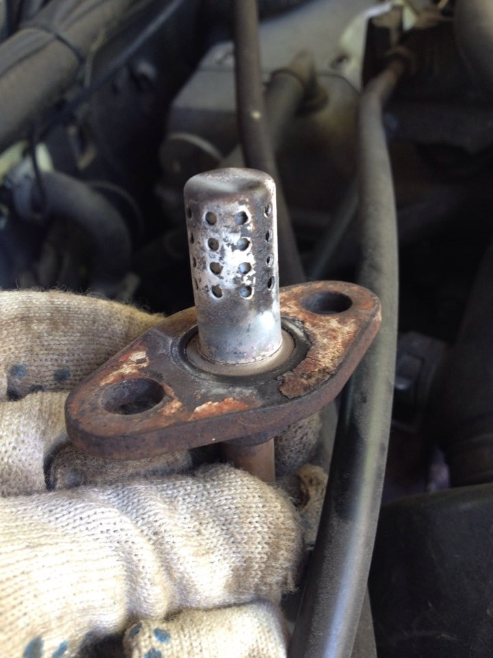 Запись N9. Чистка кислородного датчика — Toyota Crown (S140), 2,5 л ...