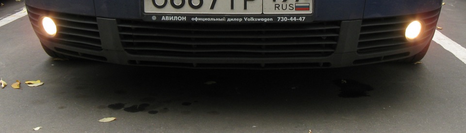 Видно, как имеет место излишнее рассеивание и пересвет (ослепление) — Volkswagen Passat B5. Found on photo: 7304447