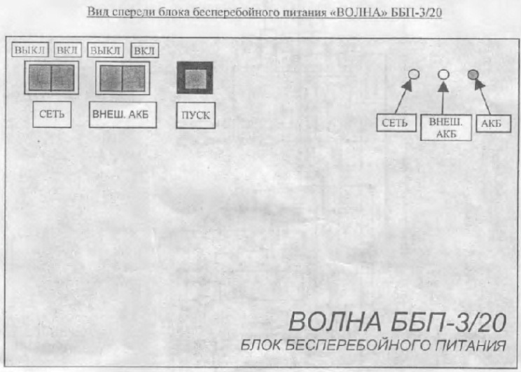 Волна ббп 3 20 принципиальная схема