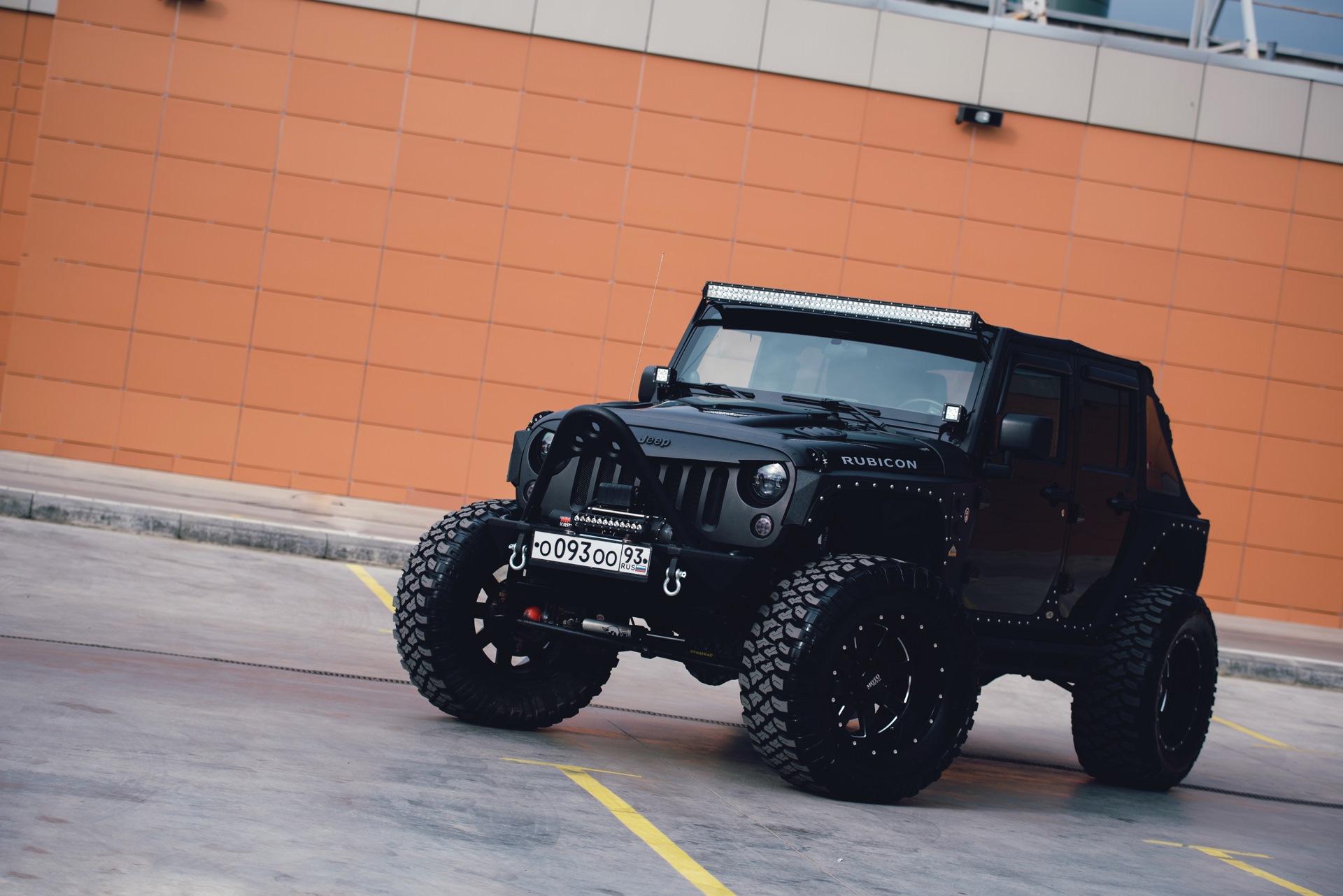 Jeep Wrangler Rubicon без крыши