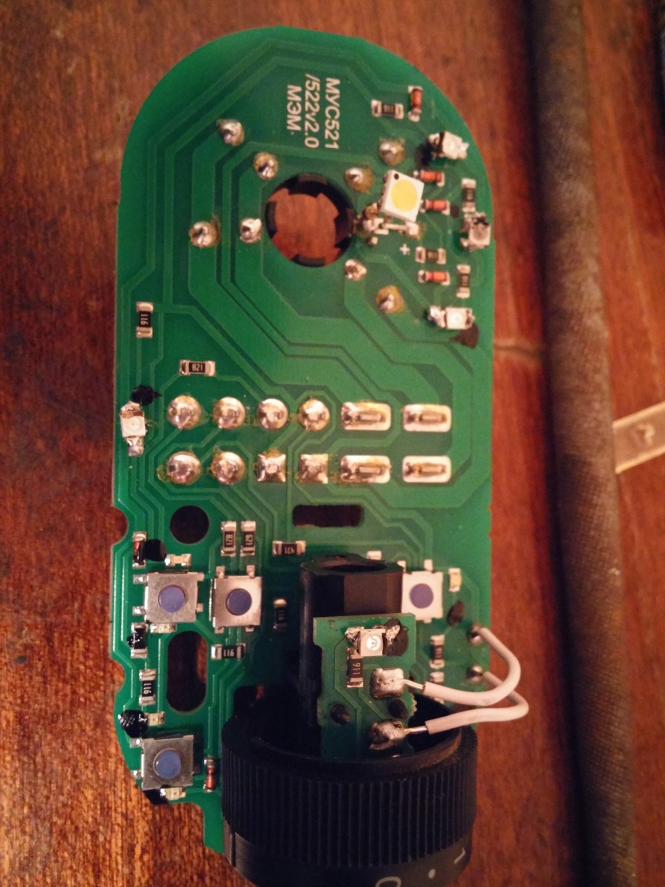 Эксперемент на приоре кента))светодиодки в кнопки! — Lada Приора ...