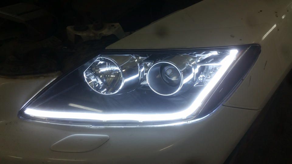 Как снять передние фары мазда сх7 Тюнинг фар Mazda CX7 - DRIVE2