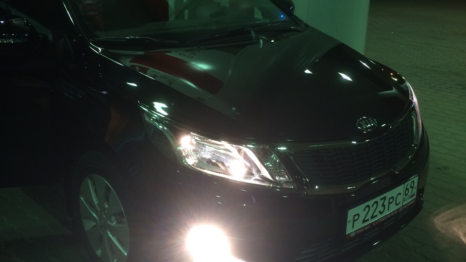 сетка к решетке радиатора.да или нет? — KIA Rio (3G), 1,6 л, 2014 года ...