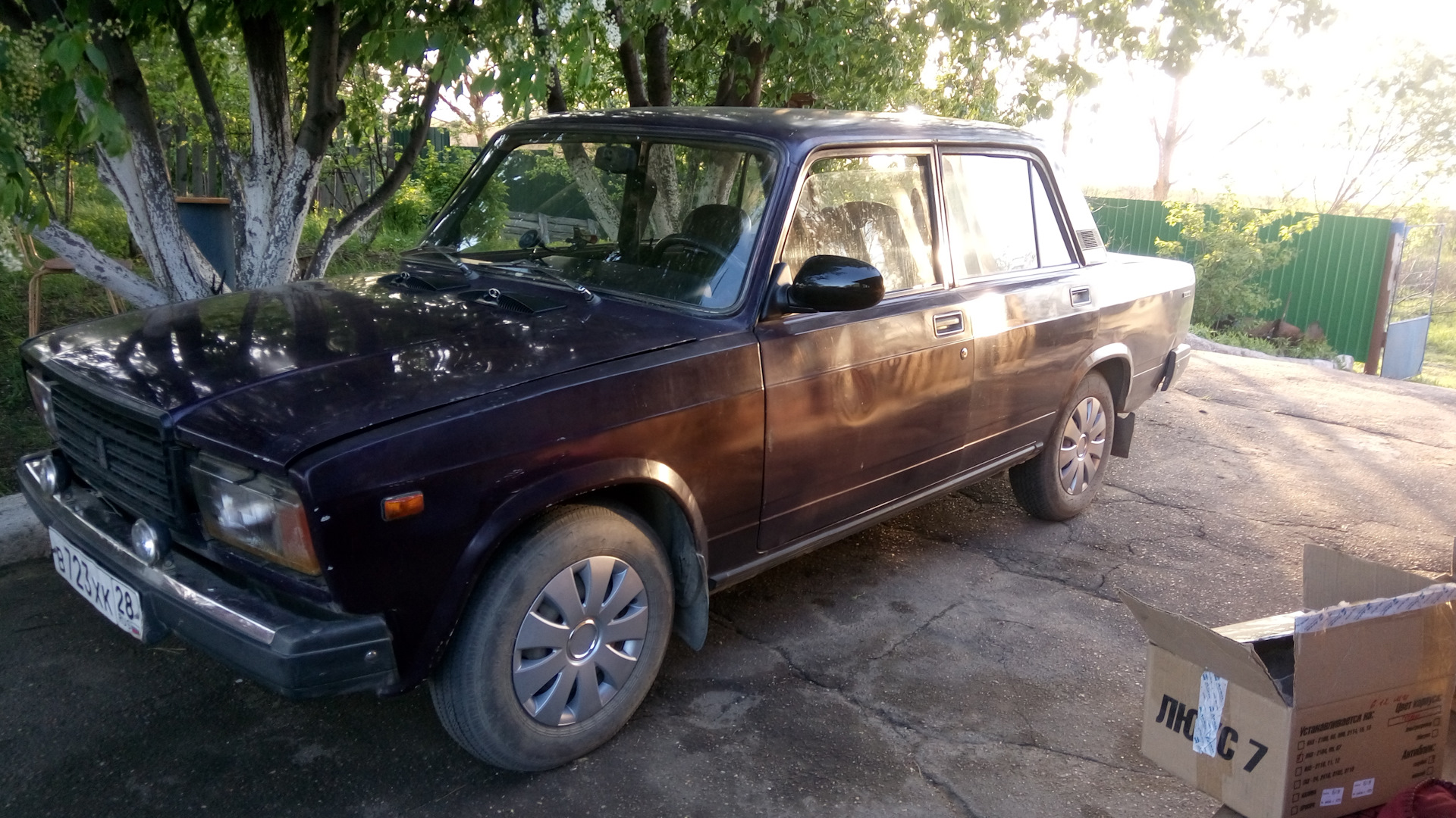 Lada 21072 1.6 бензиновый 2003 | Фиолетовый жигуль на DRIVE2