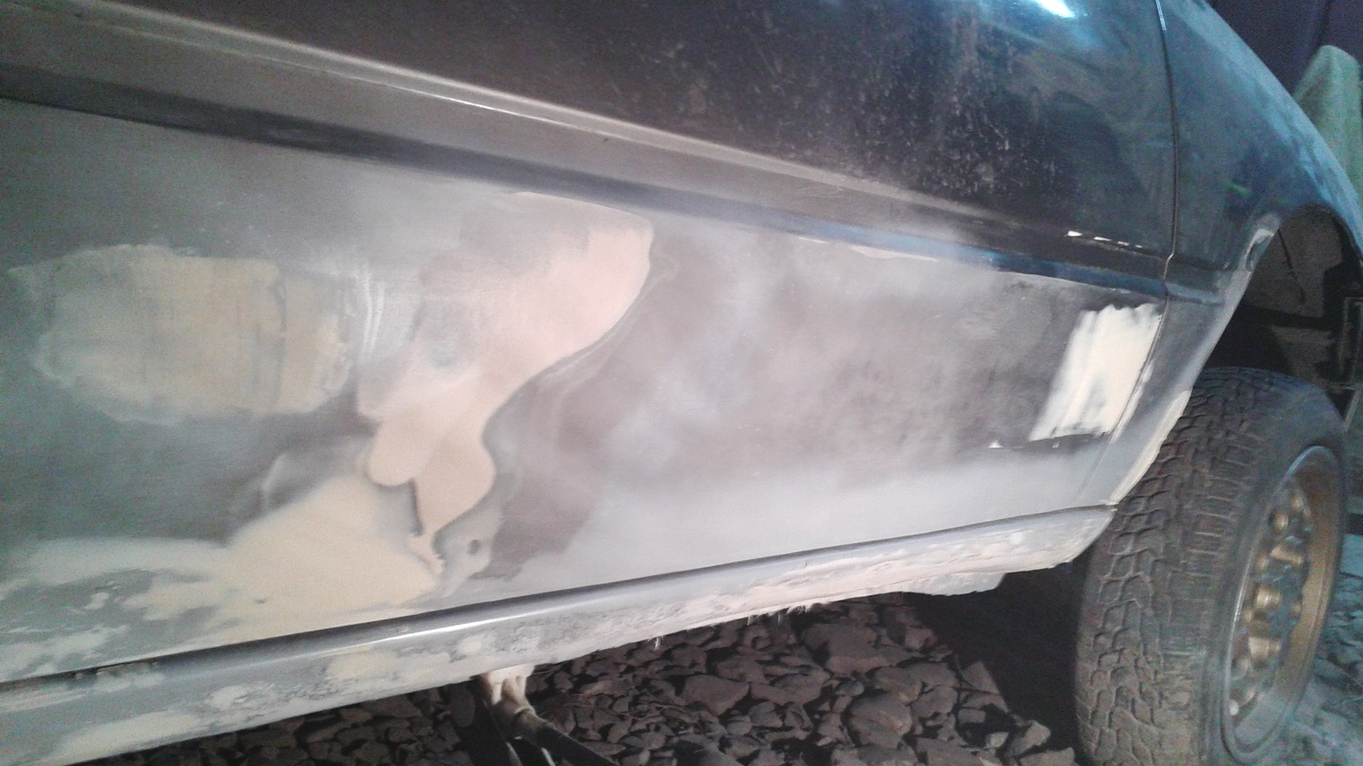 Как я просто хотел залить пороги антигравием(день#5) — Peugeot 205 GTI ...