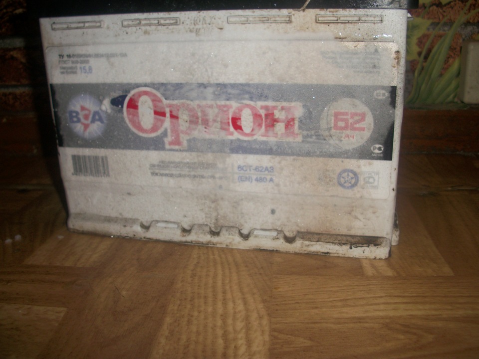 АКБ «Орион» зимовка — ИЖ Москвич 412, 1,5 л, 1981 года | своими руками ...