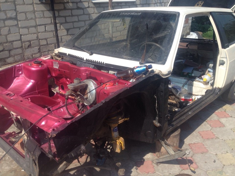 установка треугольных рычагов газо-масленых стоек с опорниками сс20 ...