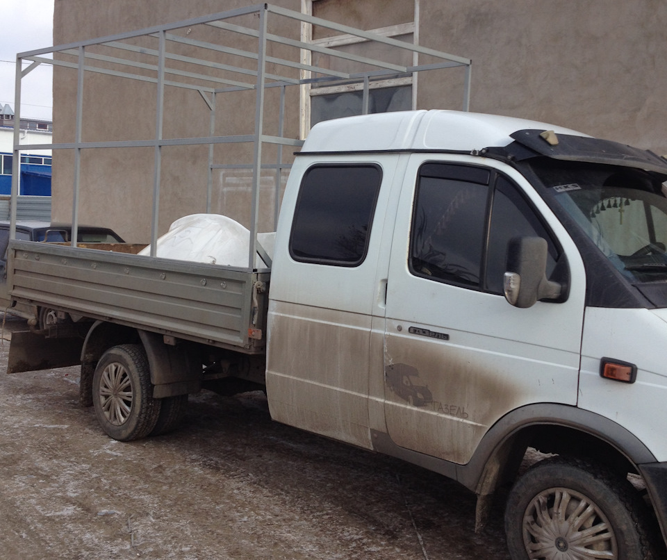 Переделка будки — ГАЗ Газель, 2,4 л, 2007 года | кузовной ремонт | DRIVE2