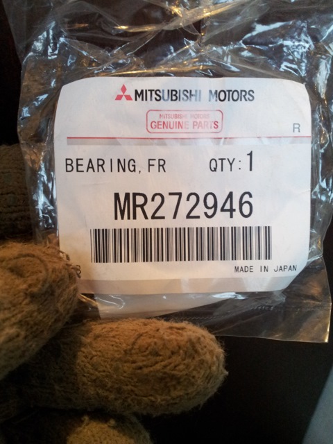MR272946 Подшипник Mitsubishi | Запчасти на DRIVE2