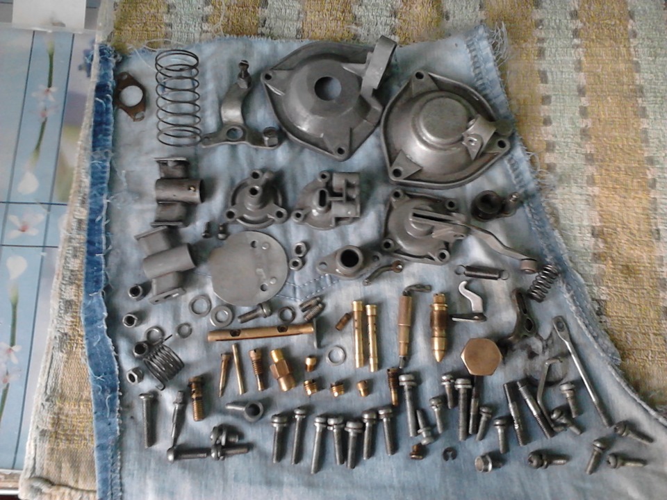 Переборка карбюратора(часть1) — ИЖ Москвич 412, 1,5 л., 1988 года ...