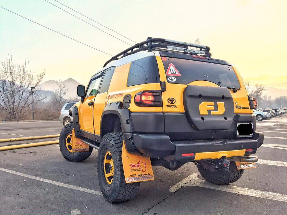 Toyota fj cruiser тюнинг фото