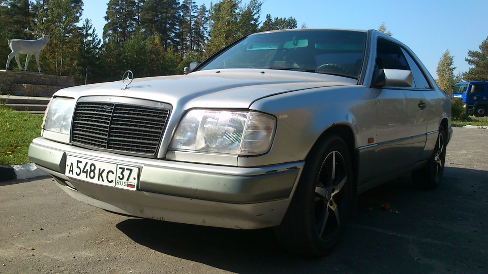 продам коняку — Mercedes-Benz E-Class Coupe (C124), 2 л, 1994 года ...