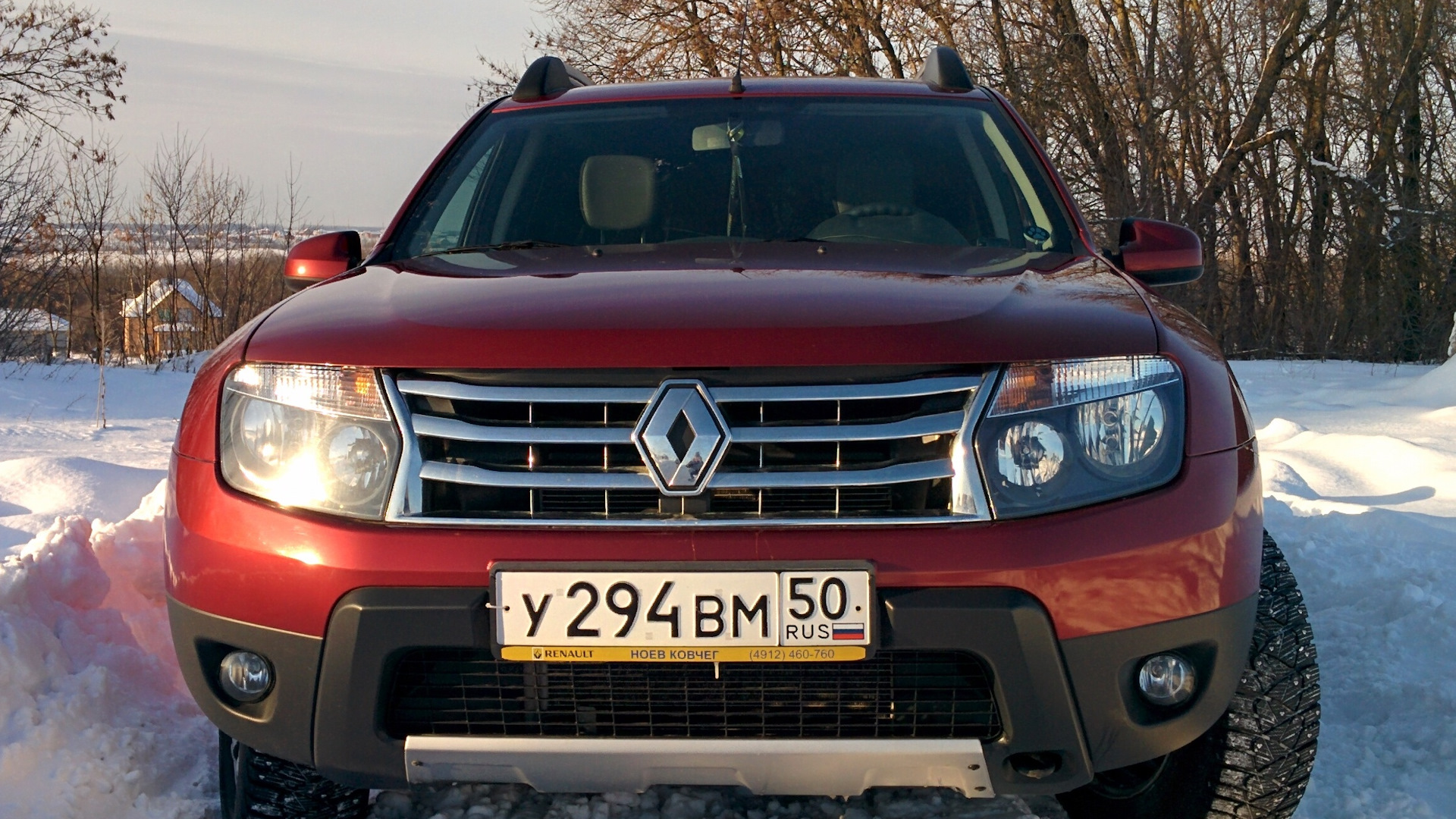 Renault Duster 2014 красный