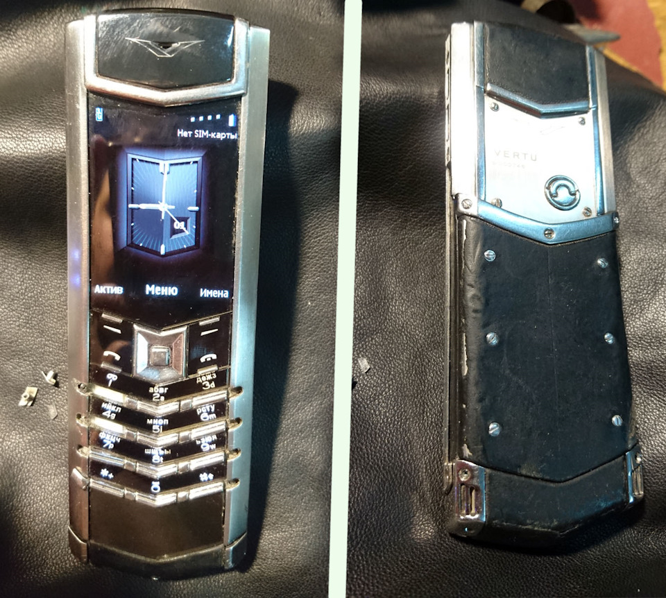 Vertu Signature РЕСТАВРАЦИЯ — DRIVE2