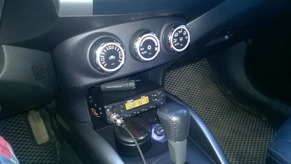 Установка рации (Си-Би) в XL. Часть 1. — Mitsubishi Outlander XL, 2,4 л ...