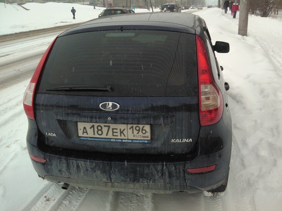 Подарили тонировку — Lada Калина Хэтчбек (2G), 1,6 л, 2014 года ...