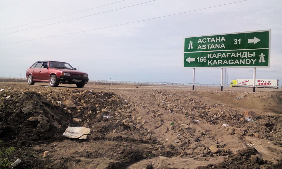 Омск-Караганда — Москвич Святогор, 2 л, 1998 года | путешествие | DRIVE2