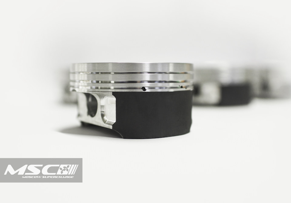 forged pistons — Mercedes-Benz E 55 AMG (W211)
