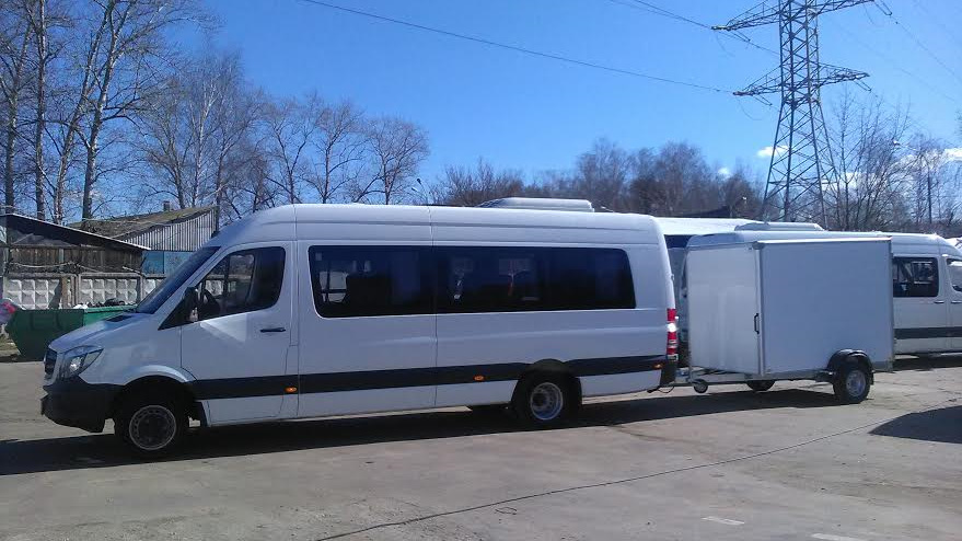 Mercedes Benz Sprinter прицепы