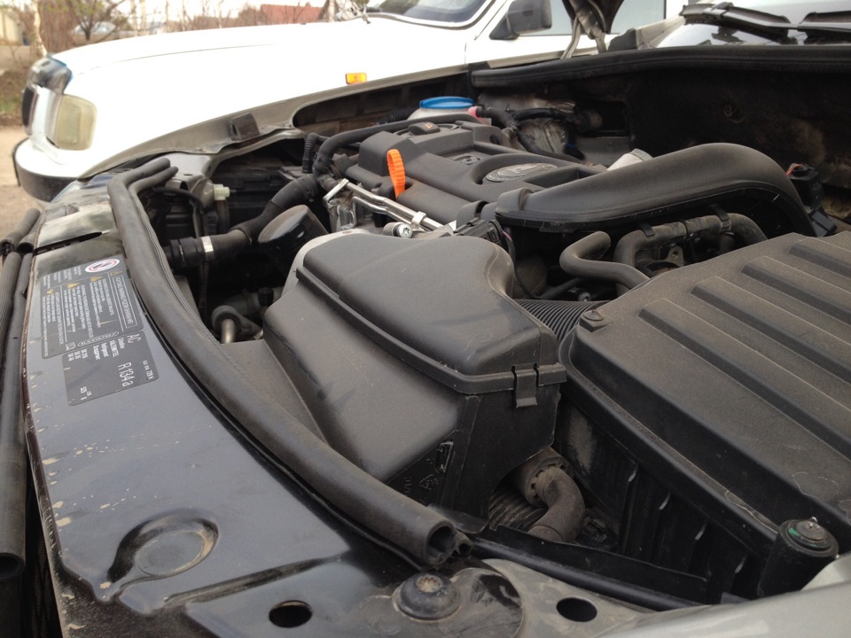 Сделал защиту радиатора — Skoda Octavia A5 Mk2, 1,4 л, 2011 года ...