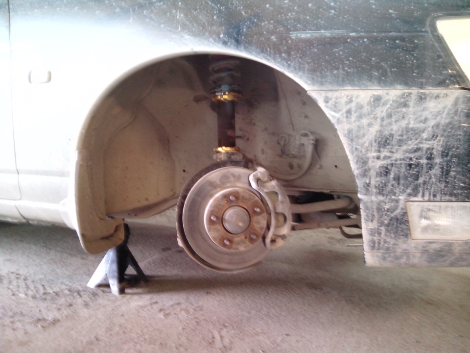 Restyle complete / регулировка стоек — Nissan Laurel (C35), 2,5 л, 1997 ...