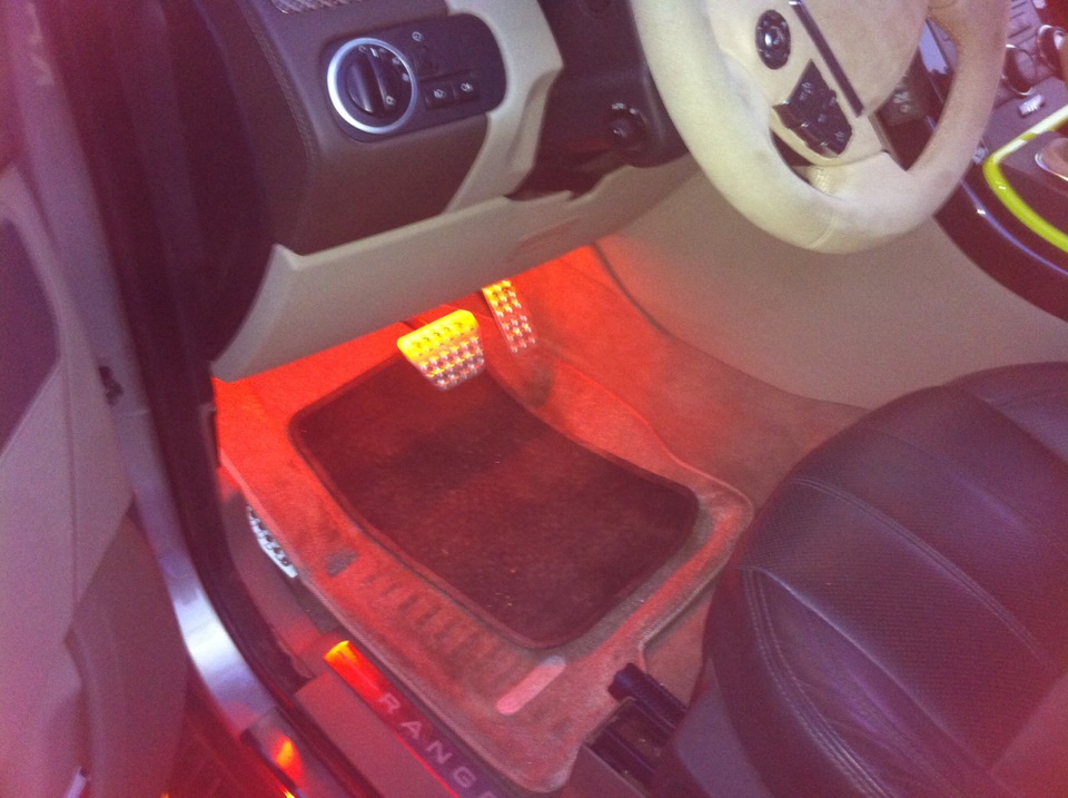 Наигрались с подсветкой . — Land Rover Range Rover Sport (1G), 3,6 л ...