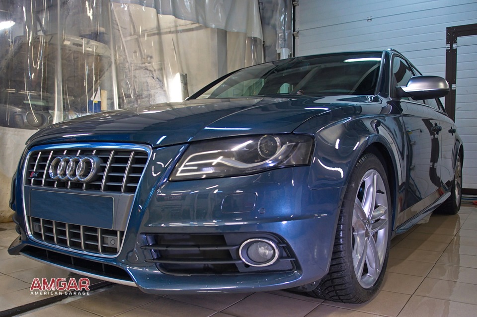 Audi S4. Локальный кузовной ремонт — AMGAR на DRIVE2