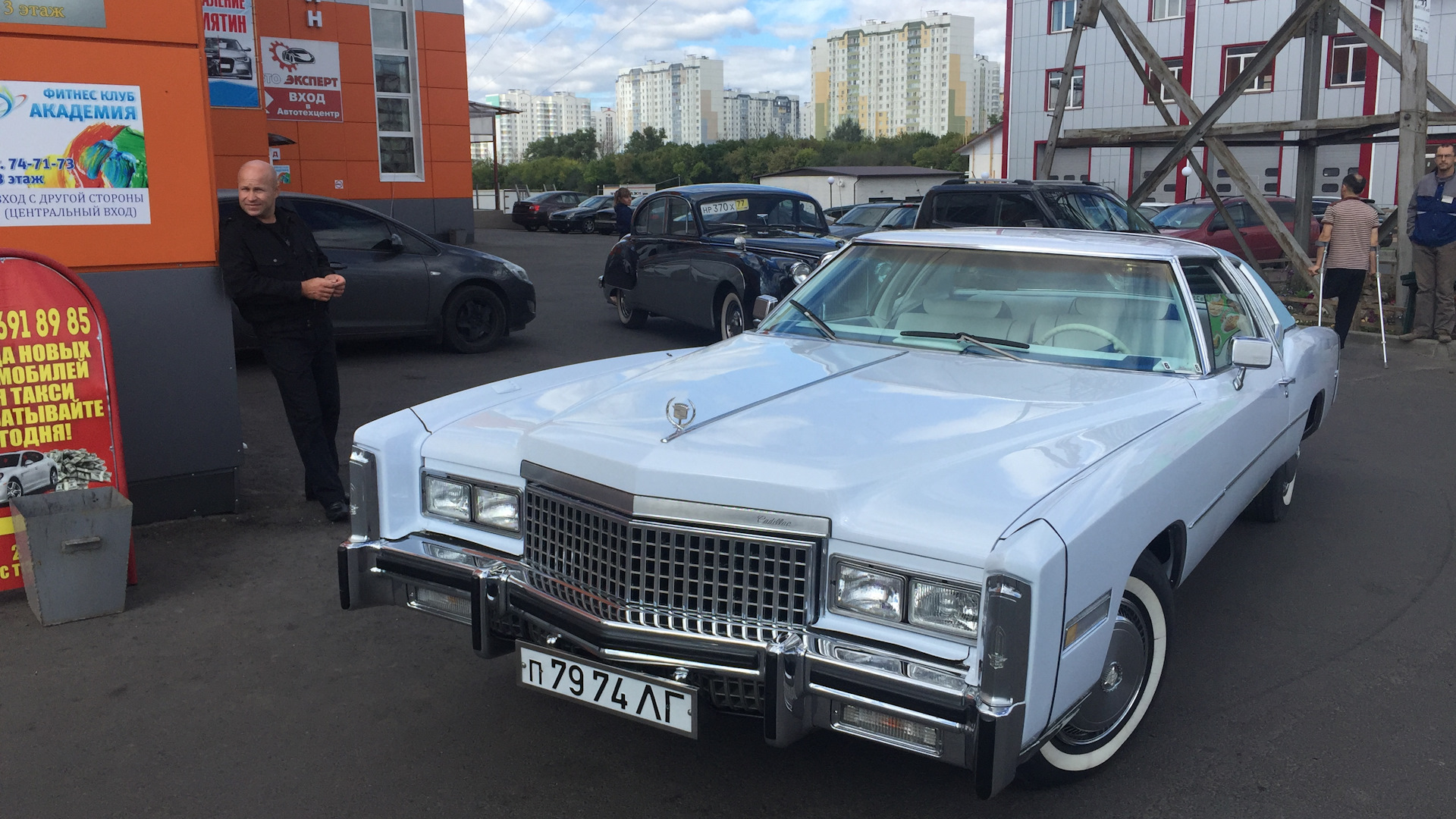 Cadillac Eldorado (8G) 8.2 бензиновый 1975 | Американская роскошь на DRIVE2