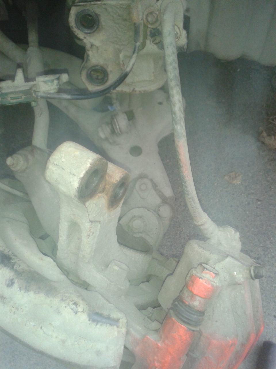хомут трипоида — Toyota Avensis I, 1,8 л, 2001 года | своими руками ...