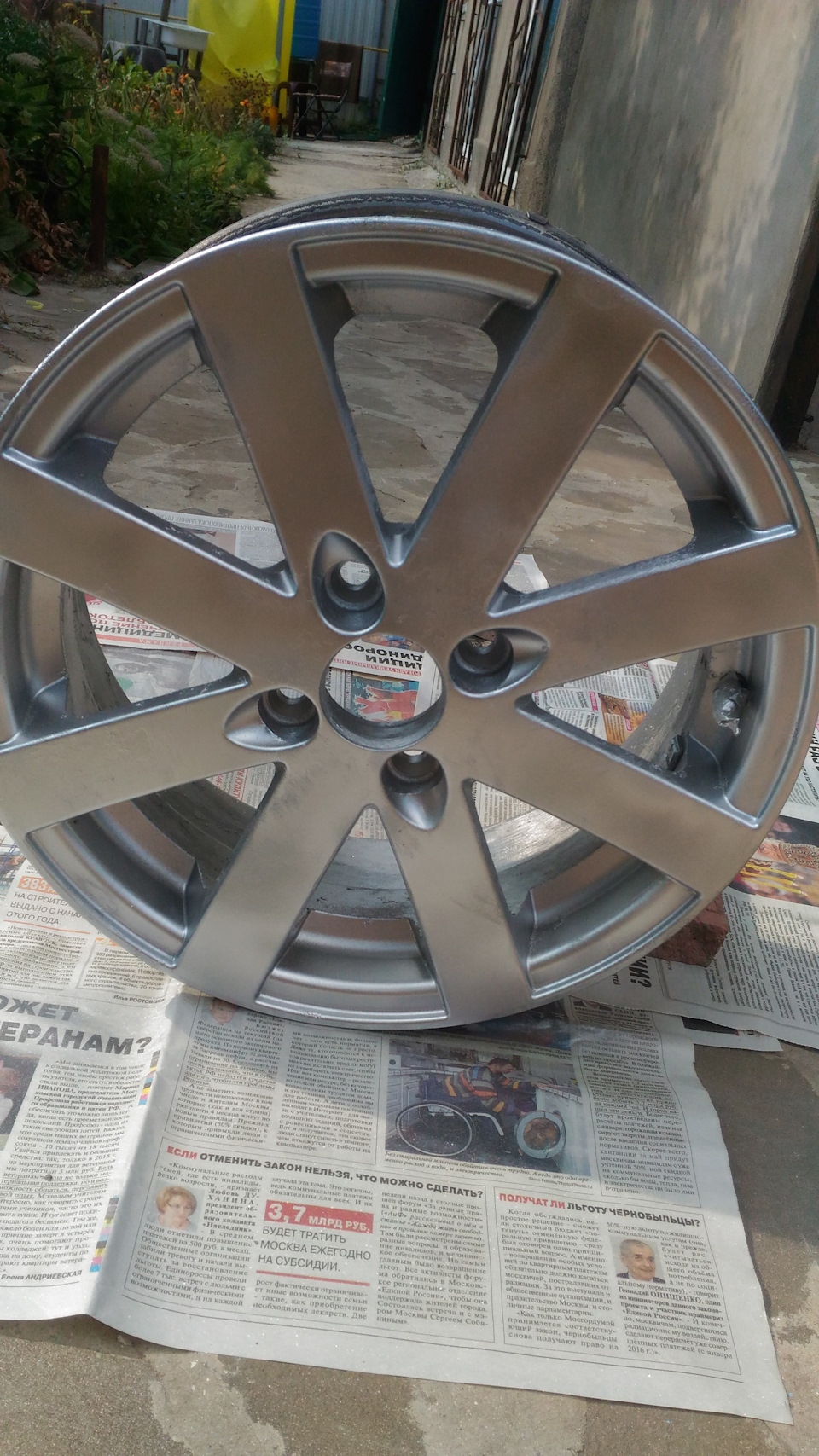 Тадаааам))) — Volkswagen Polo Sedan