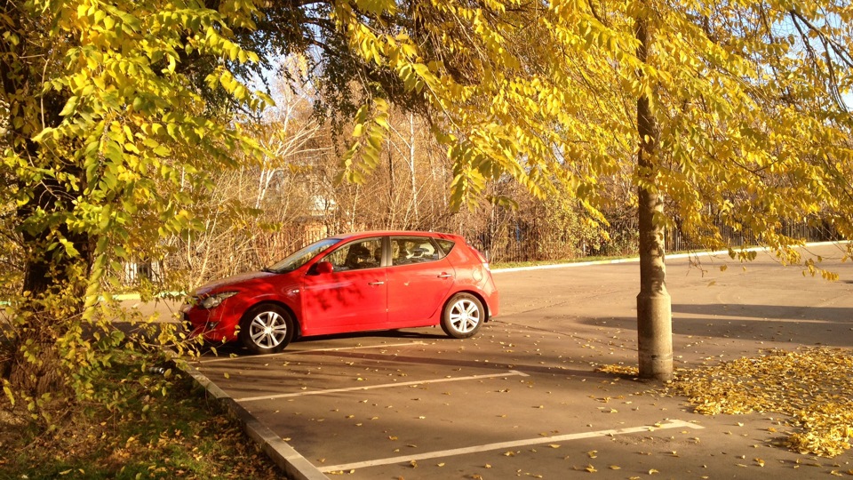 поцарапал бампер — Hyundai i30 (1G), 1,6 л, 2011 года | другое | DRIVE2