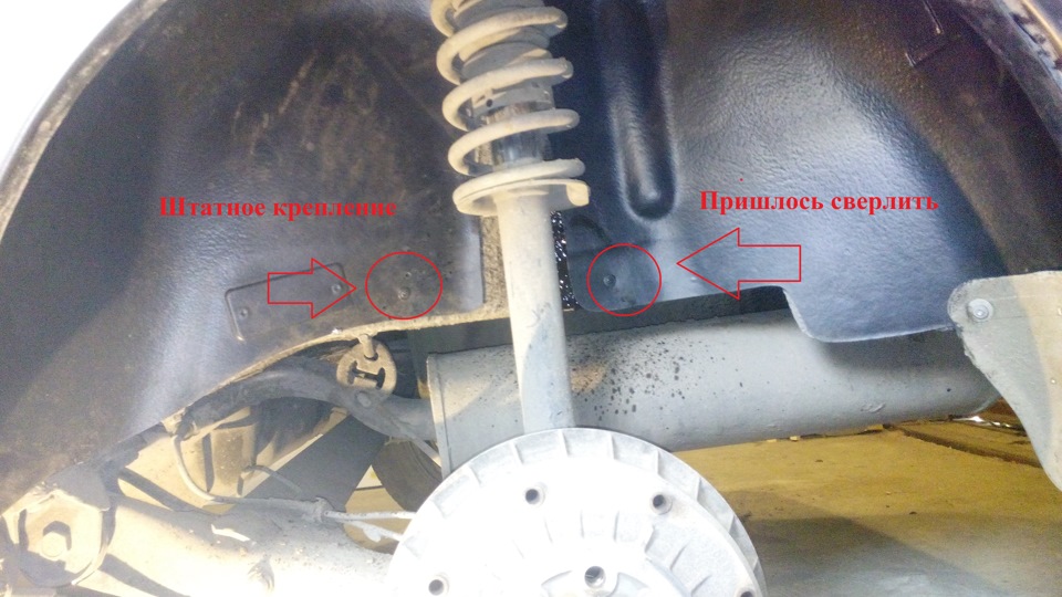 Задние подкрылки NOVLINE — Lada Калина Универсал (2G), 1,6 л, 2014 года ...