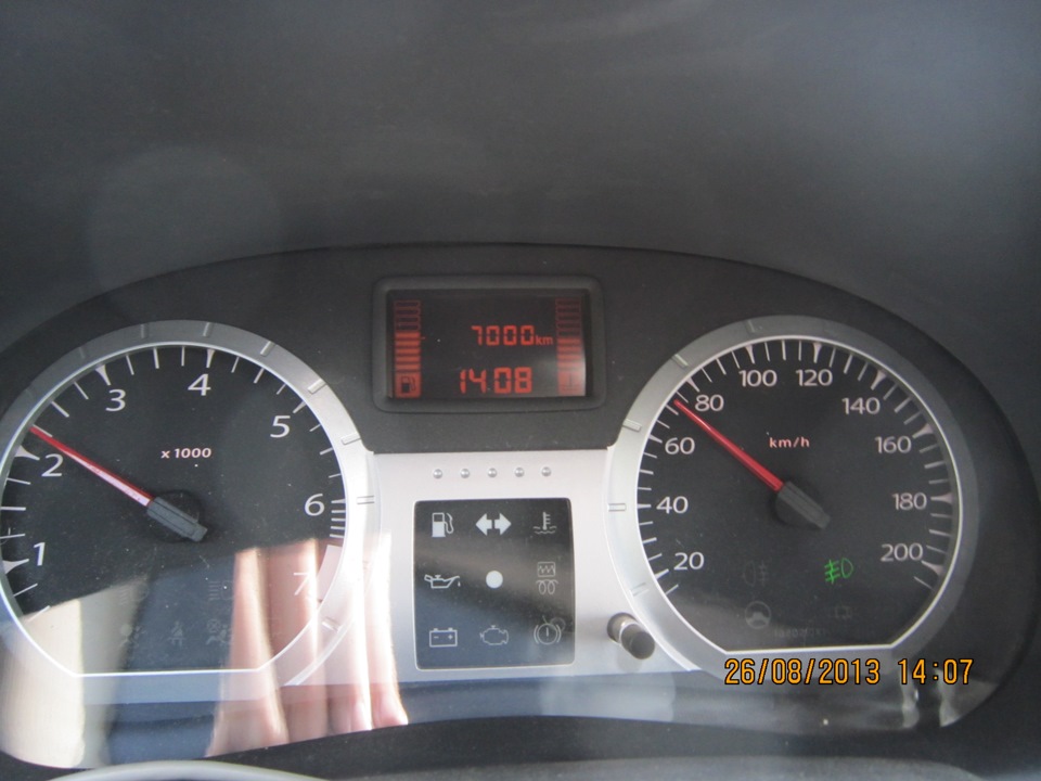 032 Пробег 7000 км — Lada Ларгус, 1,6 л, 2013 года | наблюдение | DRIVE2