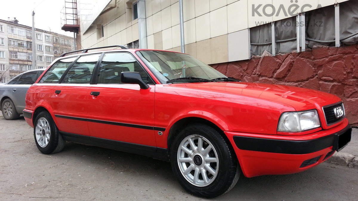 Audi 80 (B4) 2.0 бензиновый 1993 | красный авант ABK на DRIVE2