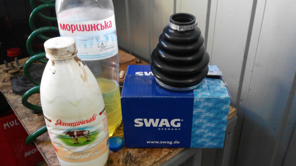 Замена пыльника на шрусе — Peugeot Partner, 1,9 л, 2007 года ...