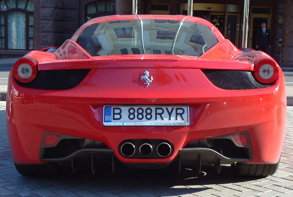 Ferrari 458 Color Candy Blue