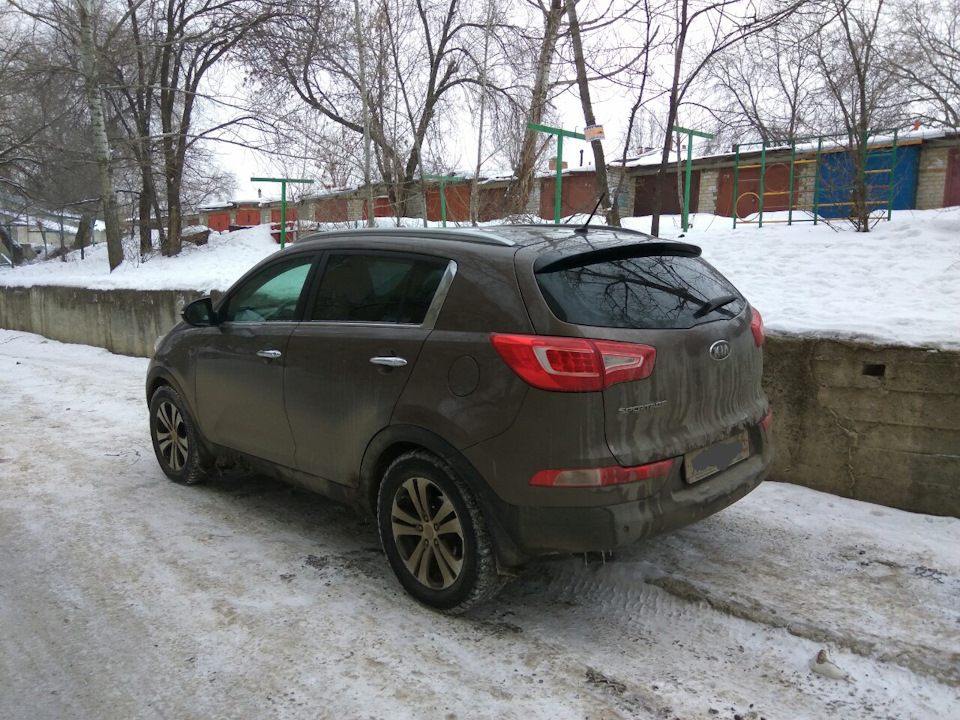 как обычно всё начинается с тонировки :) — KIA Sportage (3G), 2 л, 2012 ...